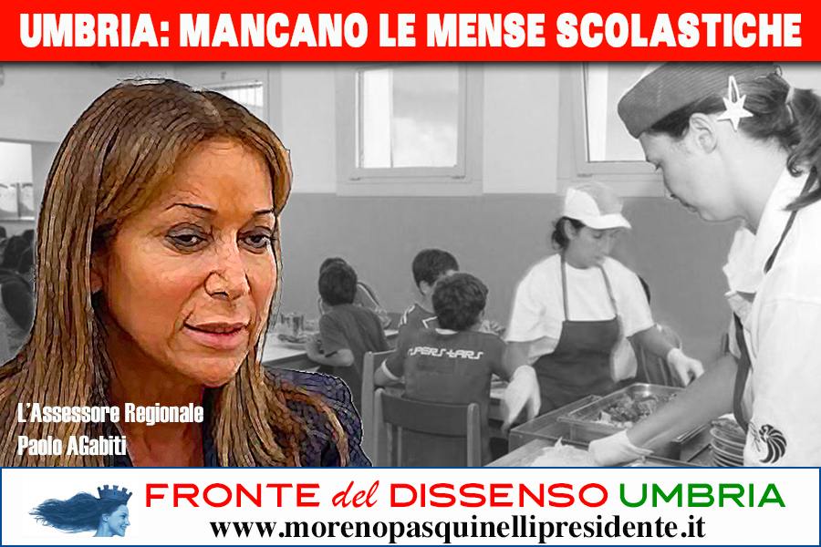 Umbria: mancano le mense scolastiche