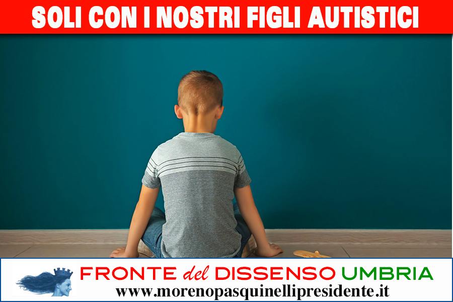 Soli con i nostri figli autistici