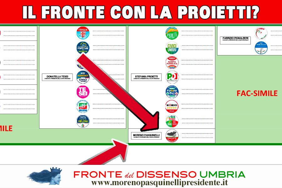 Il Fronte con la Proietti?