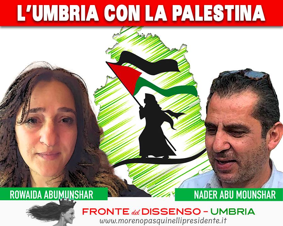 L’Umbria con la Palestina